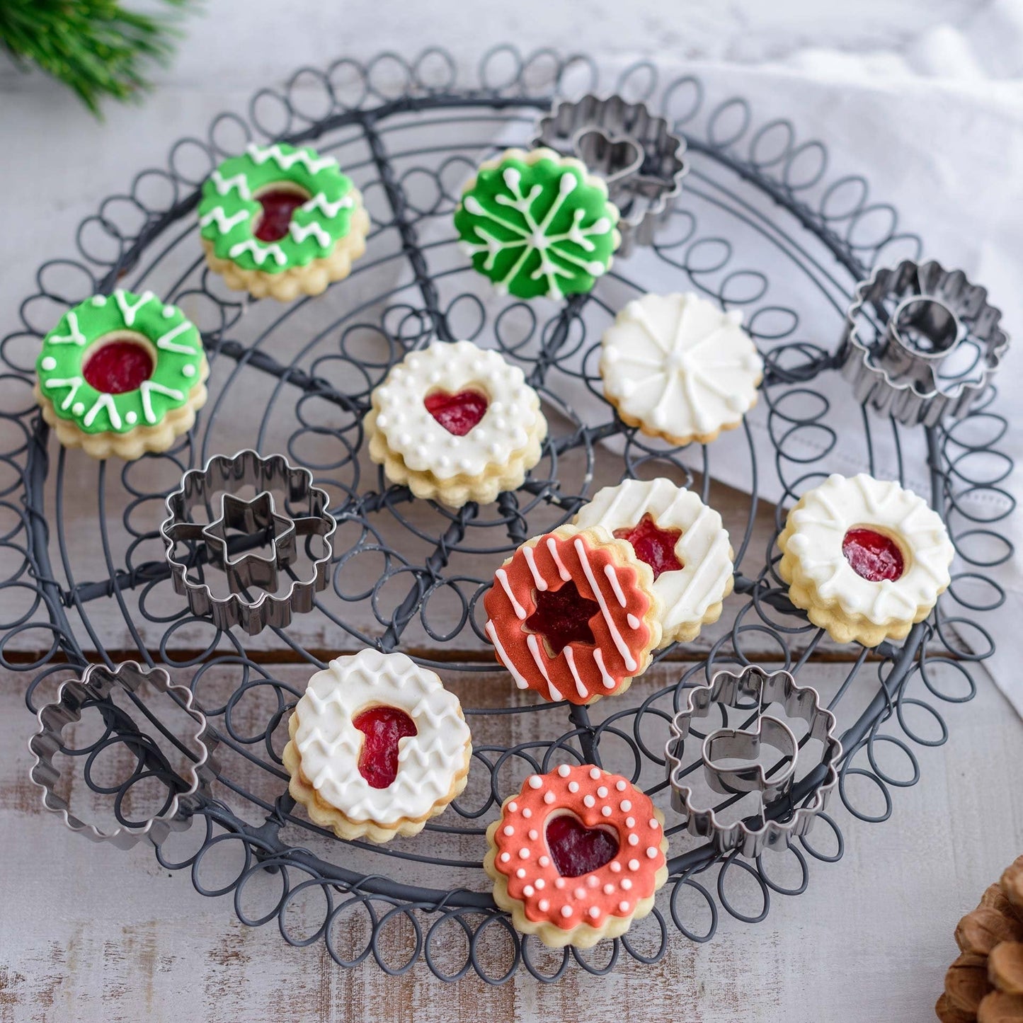 DR OETKER Linzer szaggató 5 db-os