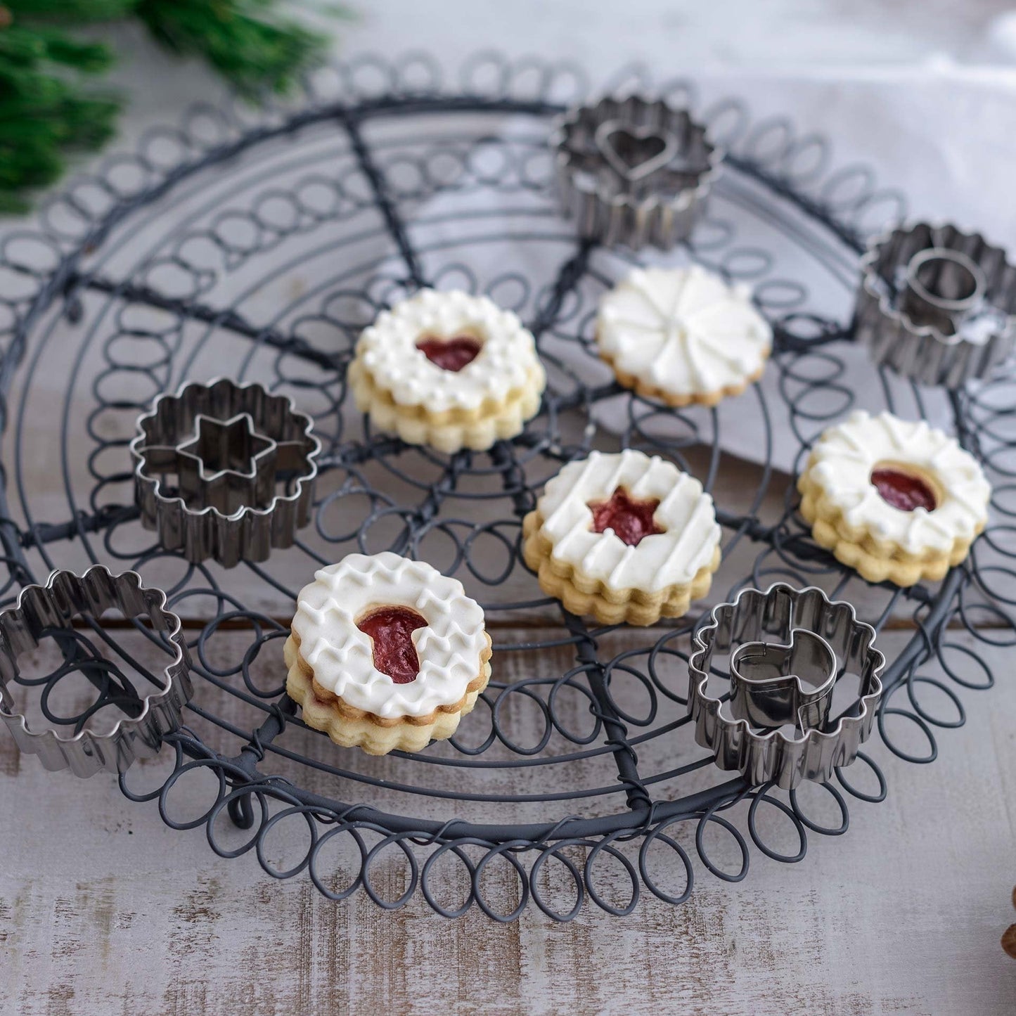 DR OETKER Linzer szaggató 5 db-os